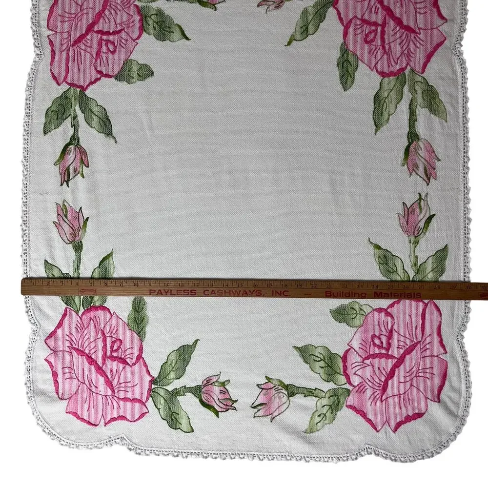 Handcrafted vintage embroidered